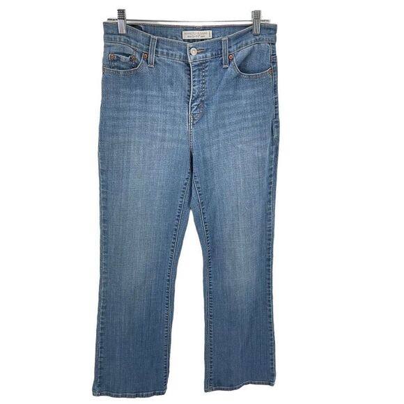 Levi's Womens Bootcut 512 Jeans Perfectly Slimming Medium Wash Size 10 Medium - Picture 10 of 10